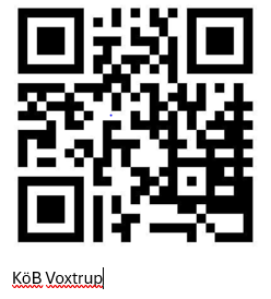 KöB Voxtrup QR Code